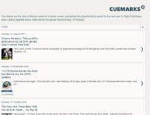 Tablet Screenshot of cuemarks.com
